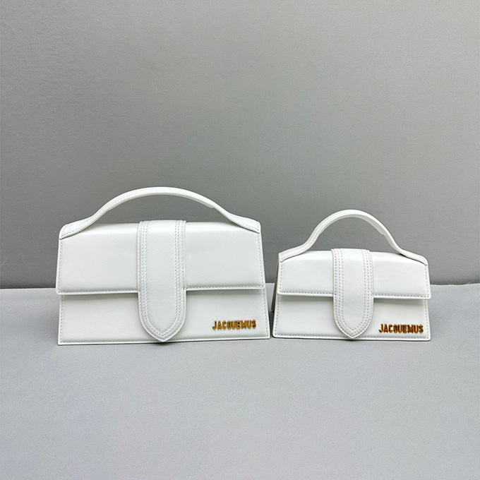 jacquemus bambino mini leather handbag